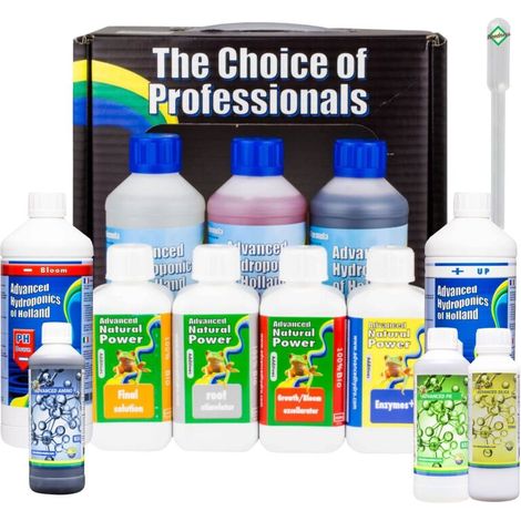 Advanced Hydroponics Set Professionell XL – Komplett Dünger Set