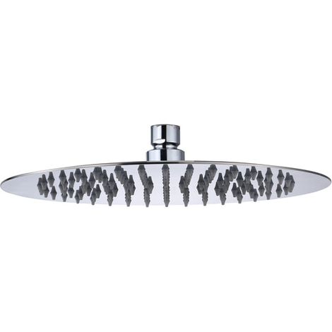 SOFFIONE DOCCIA INOX TONDO D 150 MM GROENLANDIA