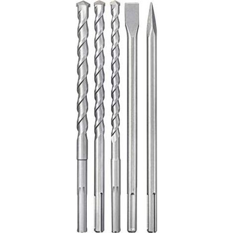 Scalpello Punte SDS Max in Set Einhell per Martello Penumatico Demolitore