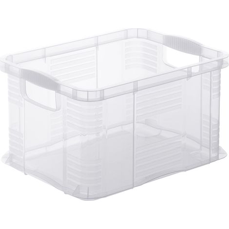 Rotho Aufbewahrungsbox Agilo 39 x 29 cm 17,5 L transparent Boxen, Körbchen & Kisten
