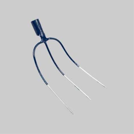 Forca da fieno in acciaio temprato '3 denti' 3 denti FALCI (1/2)