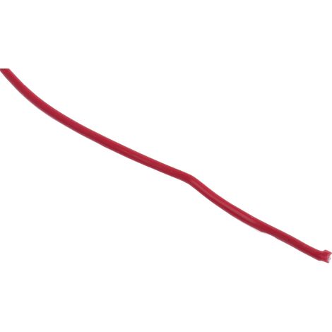 Fils de connexion RS PRO UL1430, 7 0,33 mm² 22 AWG, 300 V, PVC Rouge, 100m ( Prix pour Bobine de 100 Mètres )