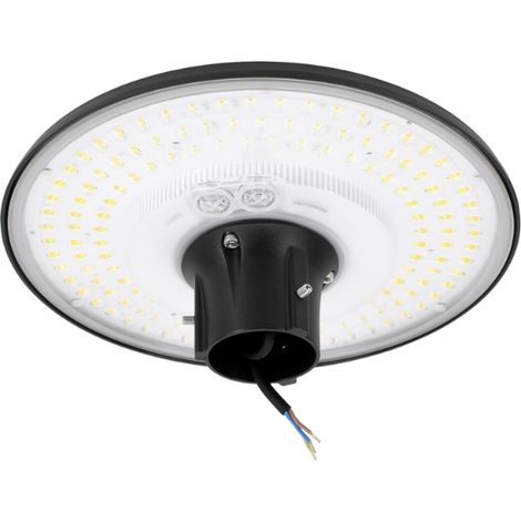 Lampadaire Public avec Détecteur 30W/50W/70W CCT Noir - 3000K/4000K/5000K - SILUMEN (1/4)