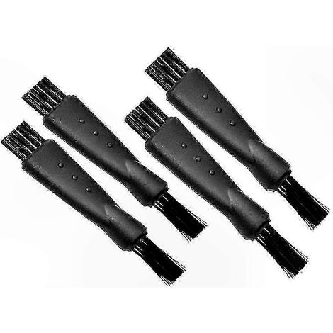Doppelseitige Reinigungsbürste für Trimmer, Rasierer und Haarschneidemaschinen, 4er-Set, für einfache und präzise Pflege. (1/5)