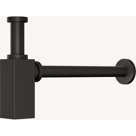 Desagüe de lavabo cuadrado - Gun métal