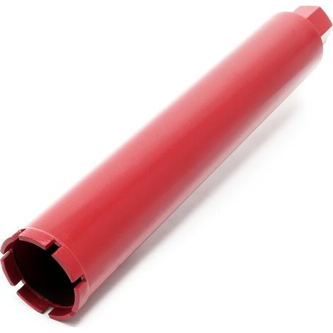Wiltec – Foret diamant pour carotteuse Ø 71mm – Forage à sec et humide – Pour béton armé et carrelage – Couronne diamant haute performance