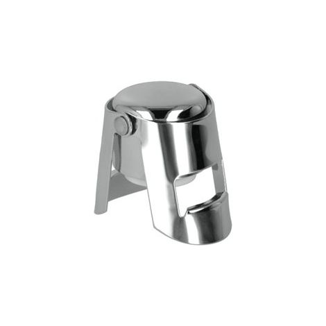 Metaltex Tapón para champán gris inoxidable 5,5 cm (1/3)
