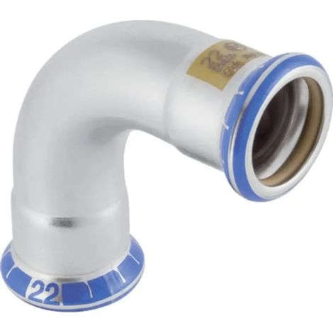 Geberit Mapress Acciaio inox Curva (Gas), DN 20, 34002