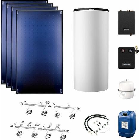 Buderus Logaplus-Paket S94, weiß 4x SKT1.0-AD, FS, PNR750-C, SM200 - 7739610790 von Buderus (1/5)