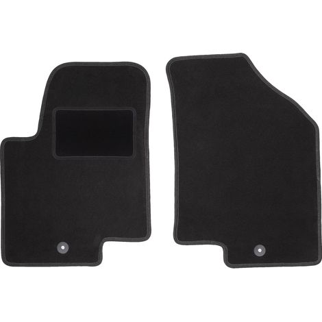 Tappetini anteriori neri per: Kia Soul I crossover (2009-2013) (1/5)