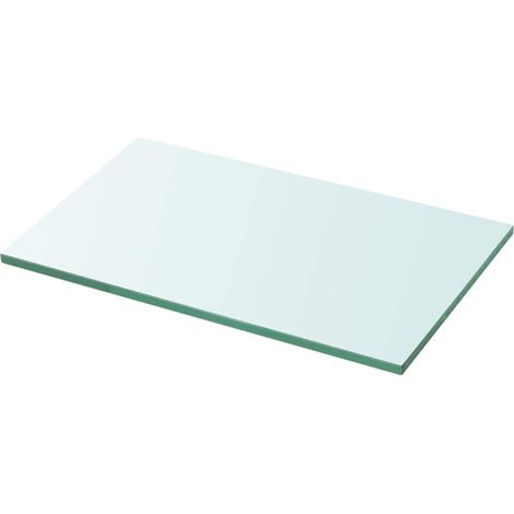Maison Exclusive - Regalböden 2 Stk. Glas Transparent 30x12 cm