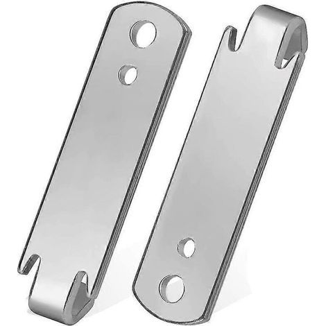 Outil de tension de fil de clôture (lot de 2) - Pince à torsader pour fil de clôture - Gain de temps - Outil pour clôture en fil barbelé - Argenté (1/5)