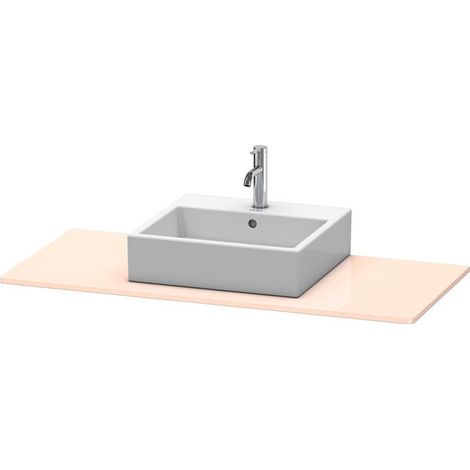 Console Duravit XSquare 060D, 800 x 550 mm, 1 apertura, Colore (anteriore/corpo): Albicocca Perla lacca lucida all'albicocca - XS060D01010