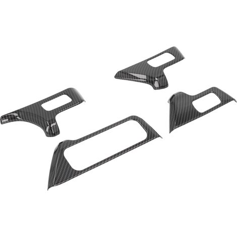 4pcs Cadre Autocollant Film Carbone pour Commande Lève-Vitre Trim Couvercle Remplaçant Mercedes Classe B GLB X247 2020+ (1/5)