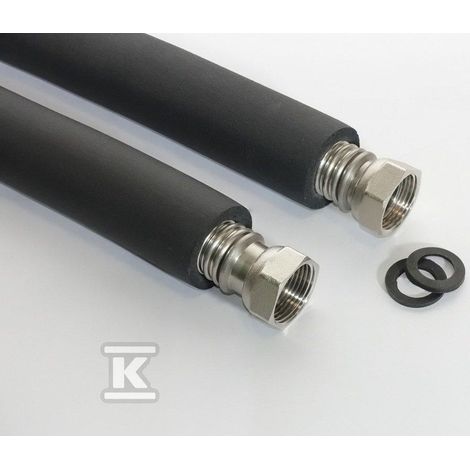 Set 2 tubi nmc acciaio inox 0 50 m DN25