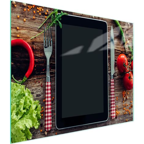 TABLA DE CORTAR DE VIDRIO 52x30 COCINA (1/5)