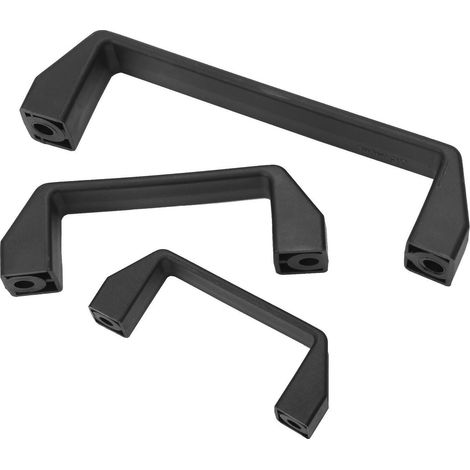 Kunststoff Tragegriff Haltegriff Hand Griff Kunststoffgriff Handgriff Schwarz 90 mm (1/3)