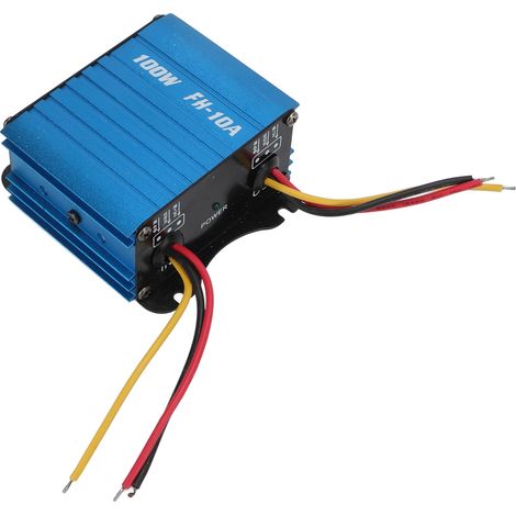 Régulateur de tension 22‑28V entrée vers 12V sortie pour voiture bateau solaire éolien (1/5)