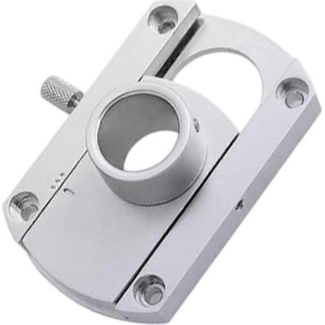 Plaque de conversion pour bras de lecture phono, siège de bras, pièces dédiées, argent-- (1/5)