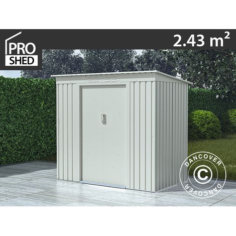 Geräteschuppen, 2,01x1,21x1,76m, 2,43m2, ProShed®, Cremefarben