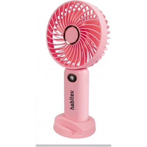 VENTILADOR DE MANO USB HABITEX ROSA - EHLIS