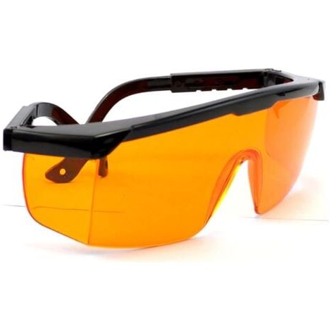 Lunettes De Protection Uv, Lunettes De Protection Contre La Lumière Bleue Photopolymérisable Dentaire 190-490 Nm Lumière Bleue Médicale Fluorescente Uv Lampe Lunettes De Protection (1/5)