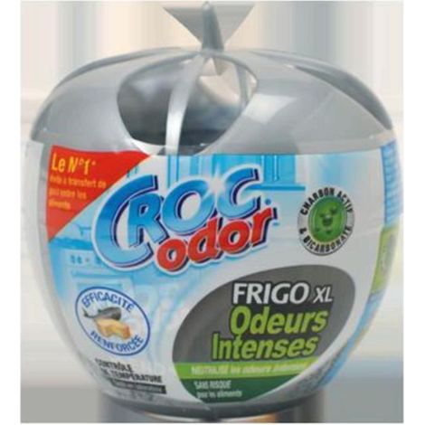 CROC ODOR Désodorisant pour Frigo Power Taille XL - 140 g