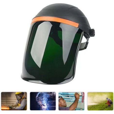 Welding Helmet, Safety Face Shield Head-Mounted Welding Masks UV Ray Protection Helmet for Argon Arc and Gas Welding (1/4)