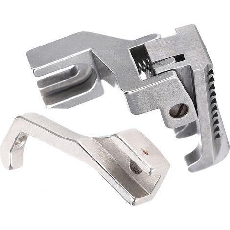 Set aus 2 Nähfüßen mit Schneidmesser für Synchronnähmaschinen (auf/ab) 1/8" (0,3 cm) (1/5)
