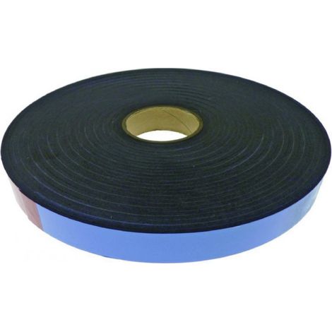 Junta de doble cara Antracita KISO - Espesor 1mm Ancho 30mm - Por metro - 1749 1x30 N