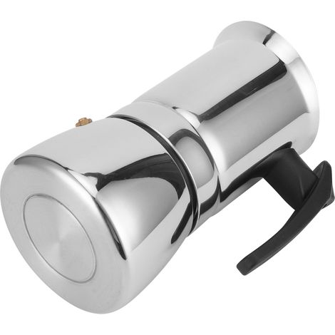 Cafetière Italienne en Acier Inoxydable 4 Tasses 200ml - Machine à Café Portable pour Maison et Bureau (1/5)