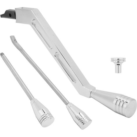 GARRYFIZH Levier de colonne de clignotant en acier inoxydable résistant à la rouille électrolytique poli billette manette de vitesse remplacement pour Chevy (1/5)