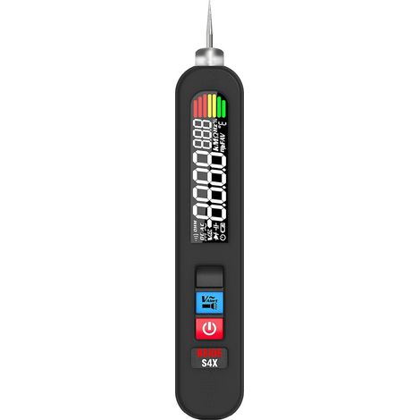 BSIDE S4X Digitaler 12-300V Wechselspannungsprüfer, Stromleitungslecksuchgerät, elektrischer Lecksuchstift