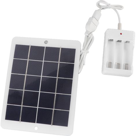 3W 5V Solarpanel-Akkuladegerät, hohe Effizienz, hohe Ausgangsleistung, tragbare Solarzelle für den Außeneinsatz (1/5)