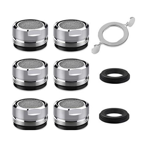 M24 bubbler faucet, 6 pieces water-saving aerator faucet, bubbler wrench (1/5)