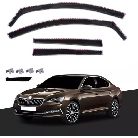 Комплект от 4бр. ветробрани за SKODA SUPERB 2015+