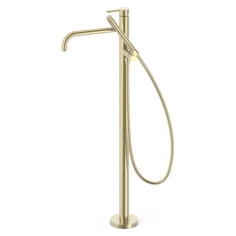 Mitigeur sur pied pour baignoire et douche Study Cava doré - TRES 26247005CA