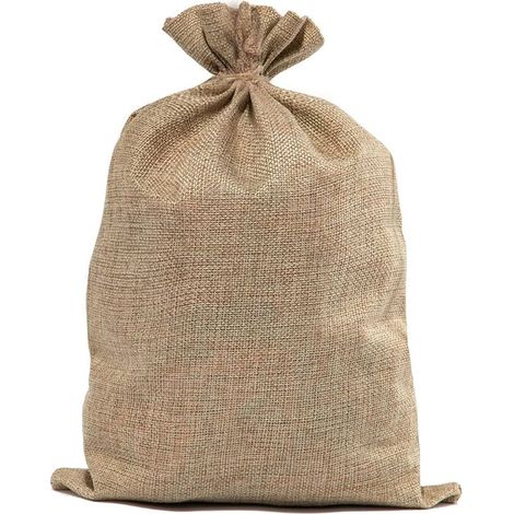 Sac en toile de jute 60100cm double fil adapté aux légumes et au jardinage sac en toile de jute adapté à la couverture végétale, 1 pièce (1/5)