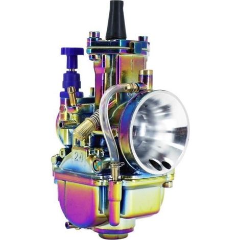 Carburateur avec powerjet et starter a tirette P2R PWK 24 (1/4)