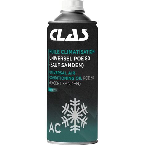 Lubrifiant climatisation universel POE 80 250ml (sauf sanden) - CO 4099 - CLAS Equipements