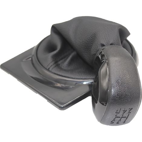 Suitable for Citroën C4MK1, gear knob, gear knob accessories, logo, gear knob, black set, one-piece.--BIEMMEDUE (1/4)