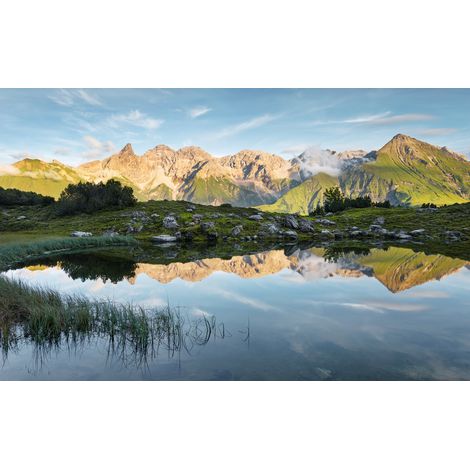 Papier peint panoramique naturel Allgäu Spiegel (1/4)