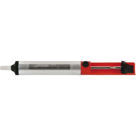 Desoldador de estaño con boquilla antiestática y limpiador de soldadura 170 mm de longitud 09508035
