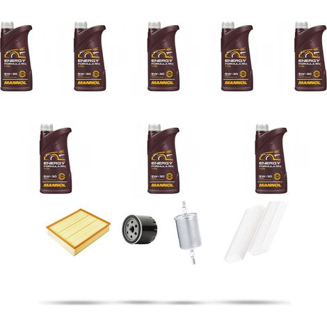 Kit tagliando 4 FILTRI e 8L OLIO compatibile con Nissan Navara (D40) 3.0 DCI 170kw Dal 2010 (1/5)