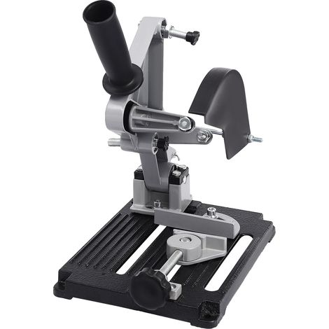 Support de meuleuse d'angle, alliage d'aluminium durable, hauteur de coupe réglable, compatible avec diverses meuleuses d'angle, précision de coupe améliorée, mécanisme de serrage sécurisé (1/5)