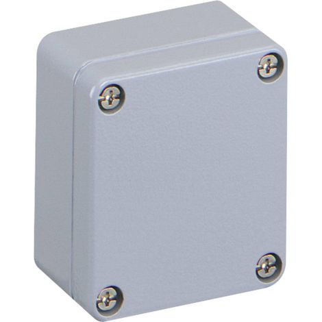 Coffret d'installation Spelsberg AL 66-3 15000201 gris-argent 64 x 58 x 34 aluminium 1 pc(s) Y648211 (1/2)