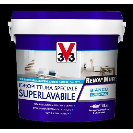RENOV'MUR IDROPITTURA SUPERLAVABILE 4LT