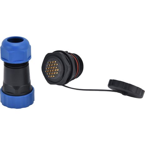 Écrou de serrage étanche IP68 pour connecteur aviation, prise électrique 250V 5A SP2822 pour câbles (1/5)