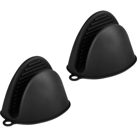 1 Paire Gants de Four Résistant à la Chaleur avec Texture Antidérapante Maniques Cuisine en Silicone Gant Cuisine Anti Chaleur Épais et Flexible pour Cuisson au Four Barbecue (1/5)