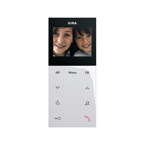 GIRA WOHNUNGSSTATION VIDEO AP PLUS REINWEIß 123903